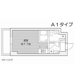 フェリーチェ横浜【個室間取り】